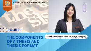 GSKKU-The Components fo a Thesis and Thesis Format
