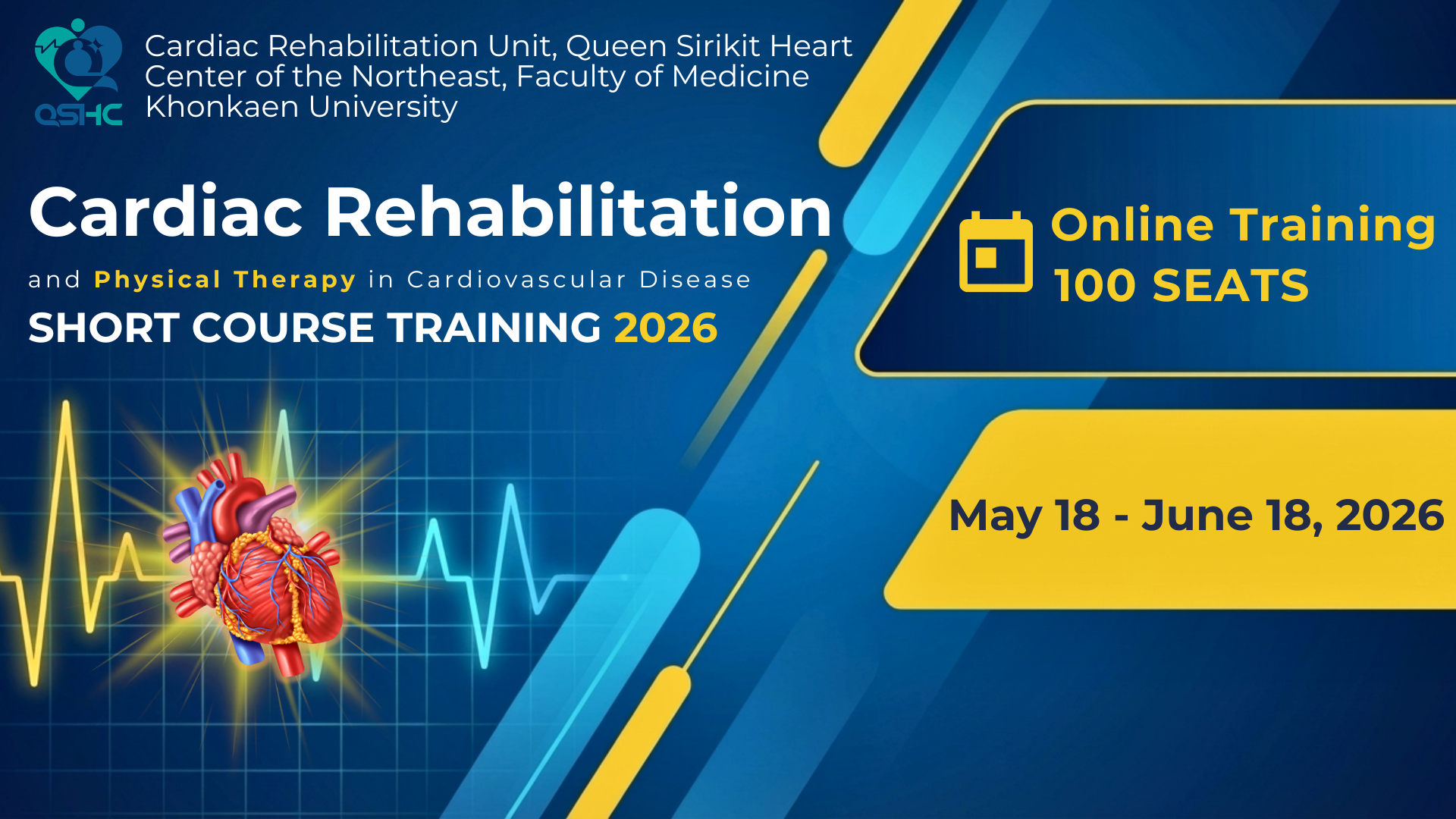 Cardiac Rehabilitation and Physical Therapy in Cardiovascular Disease ประจำปี 2569