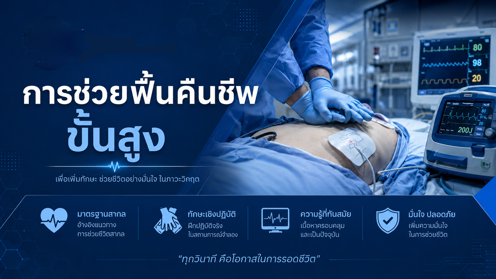 การช่วยฟื้นคืนชีพขั้นสูง